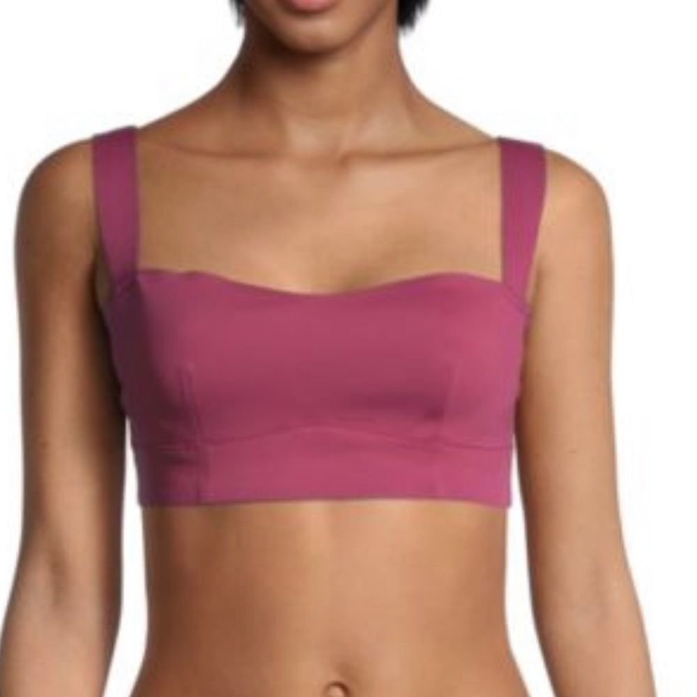 Intimately free people Naomi longline underwire bra dry rose pink size small